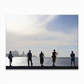 Fly Fishing Canvas Print