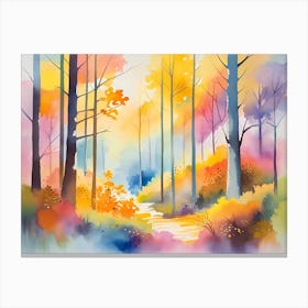 Autumn Forest 51 Canvas Print