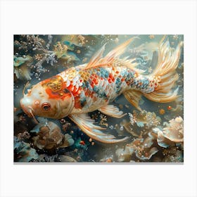 Koi Fish 2 Canvas Print