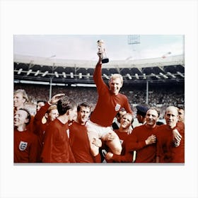 1966 World Cup Final At Wembley Stadium Canvas Print