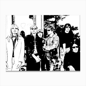 The Velvet Underground Band Music Canvas Print