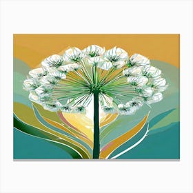 Allium Canvas Print