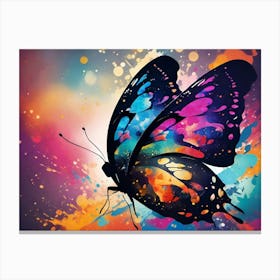 Butterfly Painting 76 Canvas Print