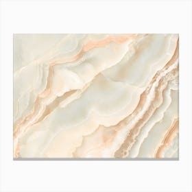 Pastel Marble Stone Canvas Print