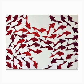 Ruby Fish Canvas Print