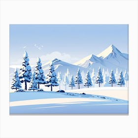 Winter Landscape 11 Canvas Print