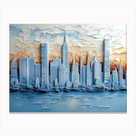 New York City Skyline 1 Canvas Print