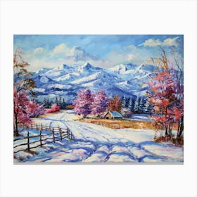 Snowy Landscape 5 Canvas Print