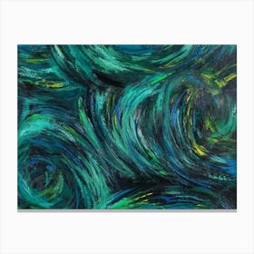 Abstract Painting, Abstract Painting, Abstract Painting Canvas Print