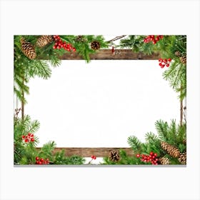 Christmas Frame 8 Canvas Print