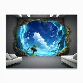 3d Background (103) Canvas Print