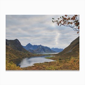 Stopping for the View Canvas Print