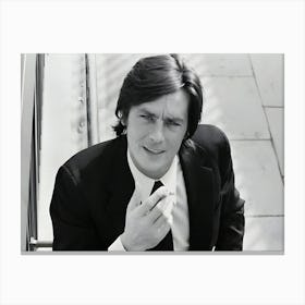 French Actor Alain Delon Canvas Print