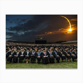 Graduation Ceremony 2 Canvas Print