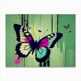 Butterfly Painting 210 Canvas Print