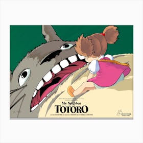 Totoro Canvas Print