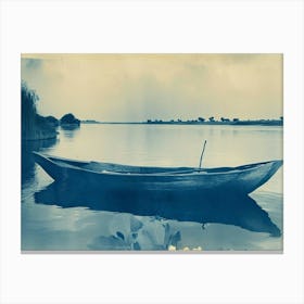 Empty Boat Canvas Print