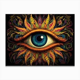 Eye Of The Tiger Canvas Print