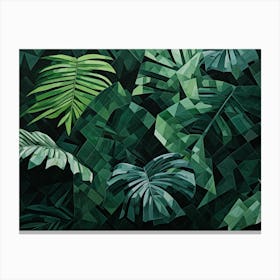 Tropical Jungle Canvas Print