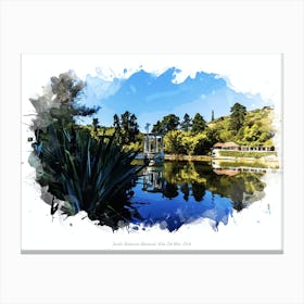 Jardín Botánico Nacional, Viña Del Mar, Chile Canvas Print