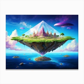 A World Above Canvas Print