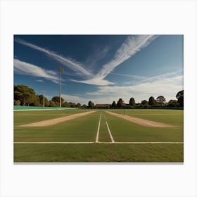 Cricket Field Canvas Print