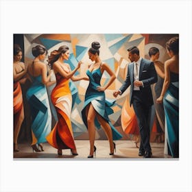 Dancers Canvas Print