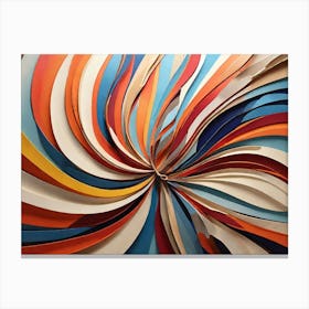 'Swirl' 13 Canvas Print