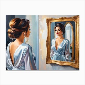 Mirror View Canvas Print