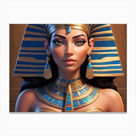 Cleopatra Portrait Artwork 18 Canvas Print