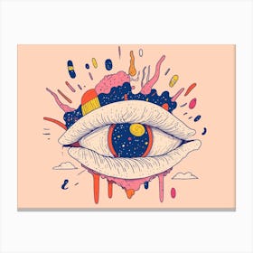 Eye Of The Universe Canvas Print