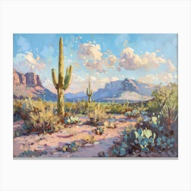 Western Landscapes Sonoran Desert Arizona 4 Canvas Print