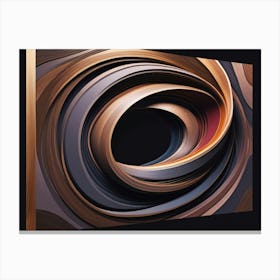 Abstract Swirl 1 Canvas Print