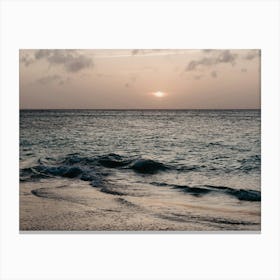 Blue Sunset in Aruba Toile