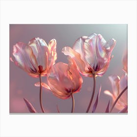 Tulips artwork 001 Canvas Print