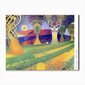 Ezekiel Forest #2 (Fields) Canvas Print
