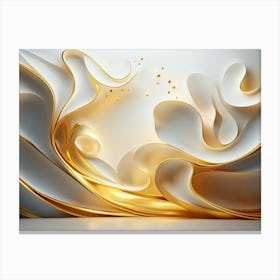 Modern And Creative 3d Abstraction 2 Canvas Print