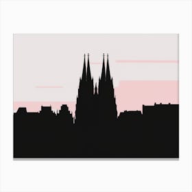 Cologne Skyline Canvas Print