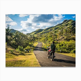 Road In Lombok Canvas Print