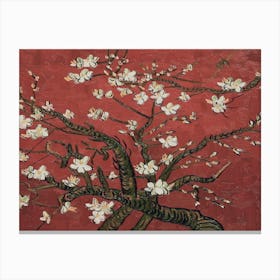 Blossoming Almond Tree 6 Canvas Print