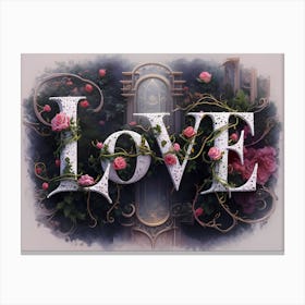 Love. 3 Canvas Print