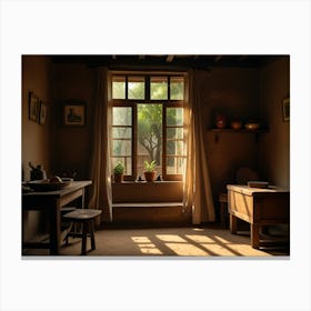 Room In A House 1 Canvas Print