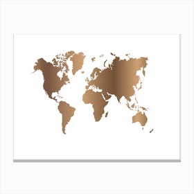 World Map 31 Canvas Print