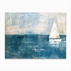 Sailboat 15 Canvas Print