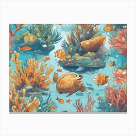 Under The Sea 18 Canvas Print