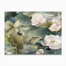 Magnolias Canvas Print