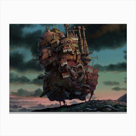 Castle In The Sky 3 Canvas Print