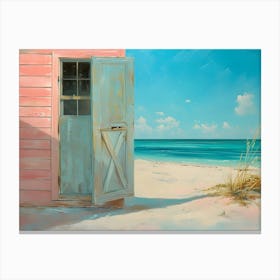 Door To The Beach 1 Canvas Print