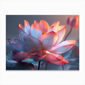 Lotus Flower 66 Canvas Print