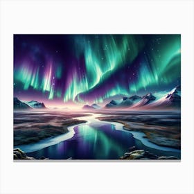 Aurora Borealis Canvas Print